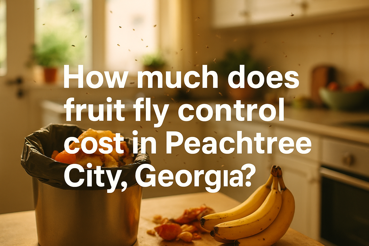 Fruit Fly Control Cost in Peachtree City, Georgia