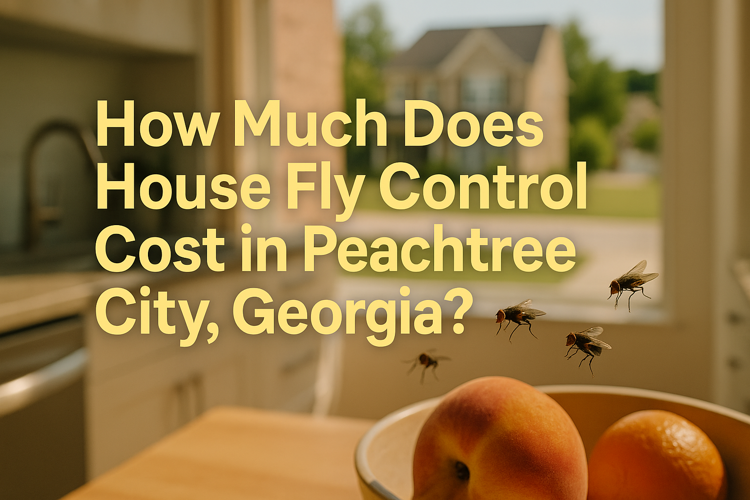 How much does House Fly Control Cost in Peachtree City, Georgia?