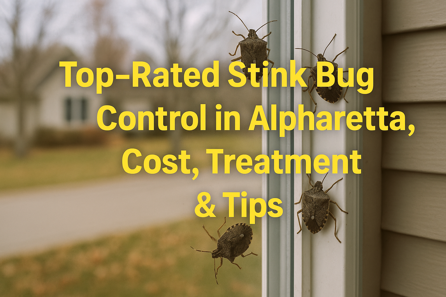 Top Rated Stink Bug Control in Alpharetta, Georgia