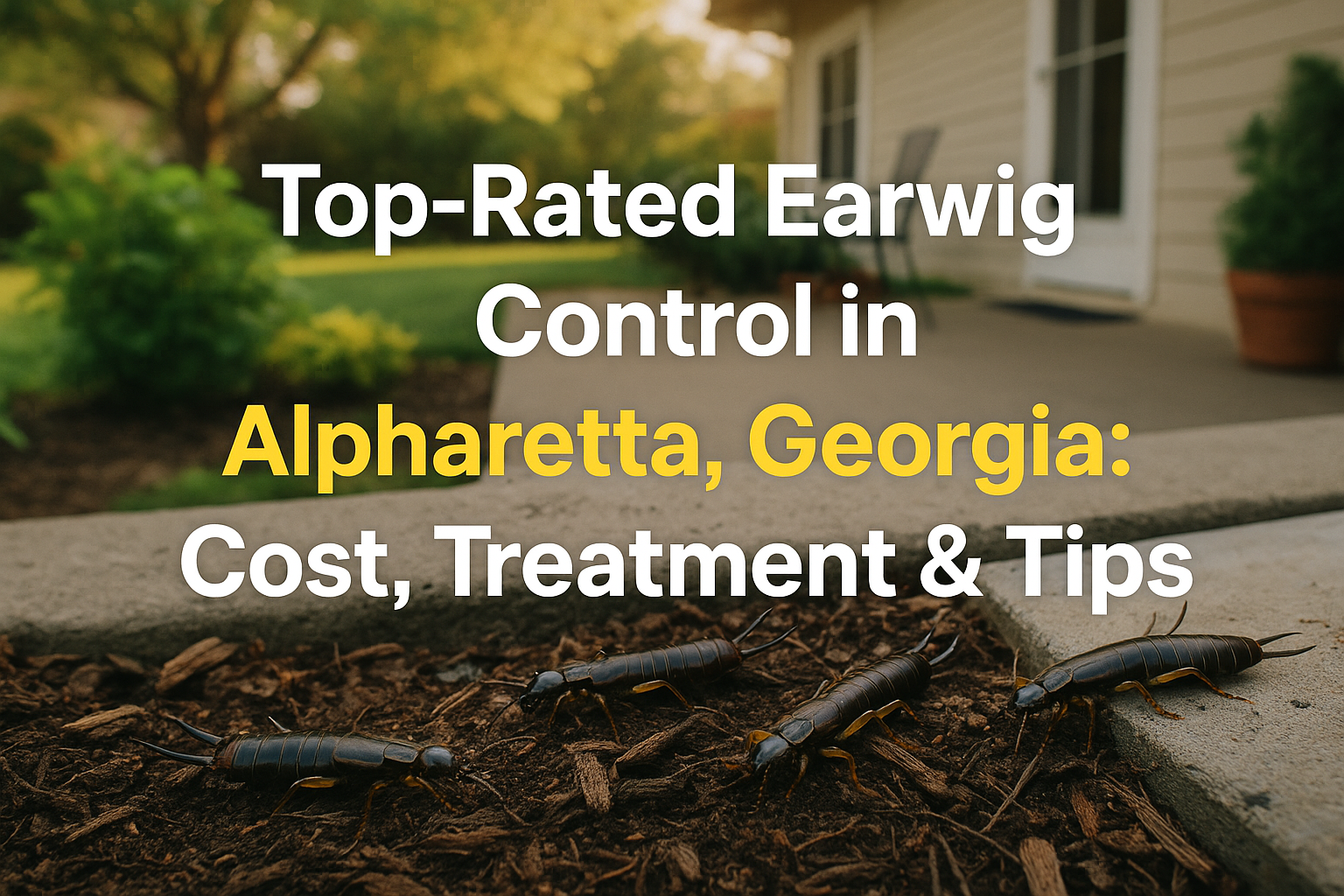 Top Rated Earwig Control in Alpharetta, Georgia