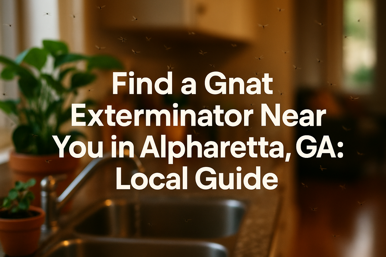 Find a Gnat Exterminator Alpharetta GA: Local Guide