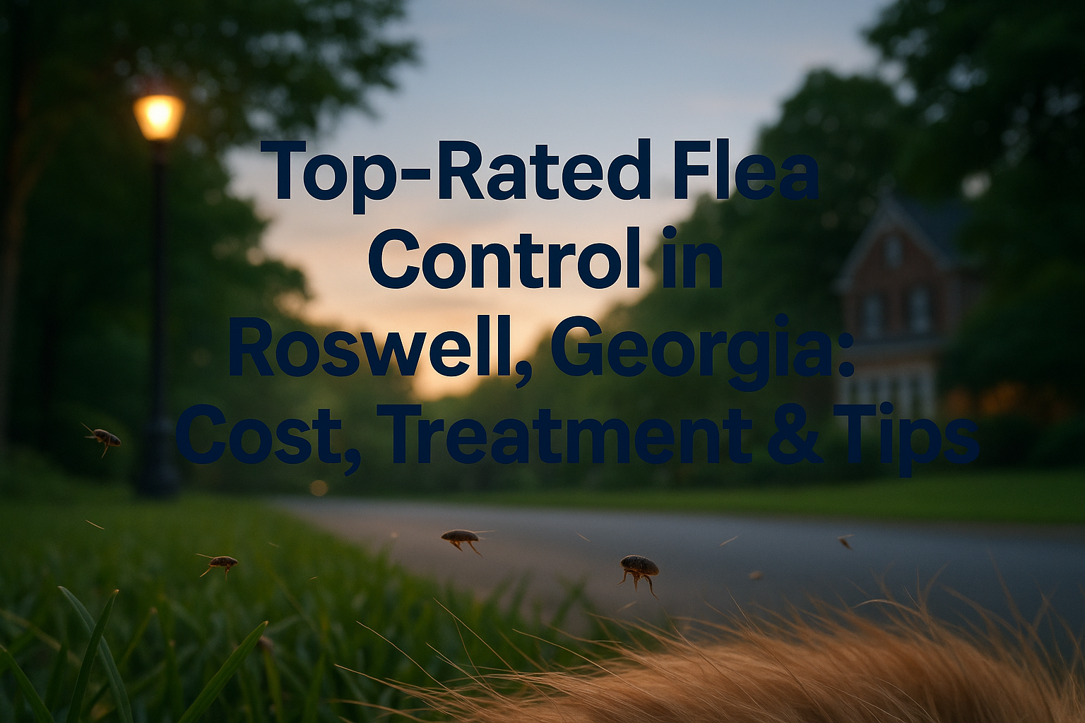 Flea Control in Roswell, Georgia