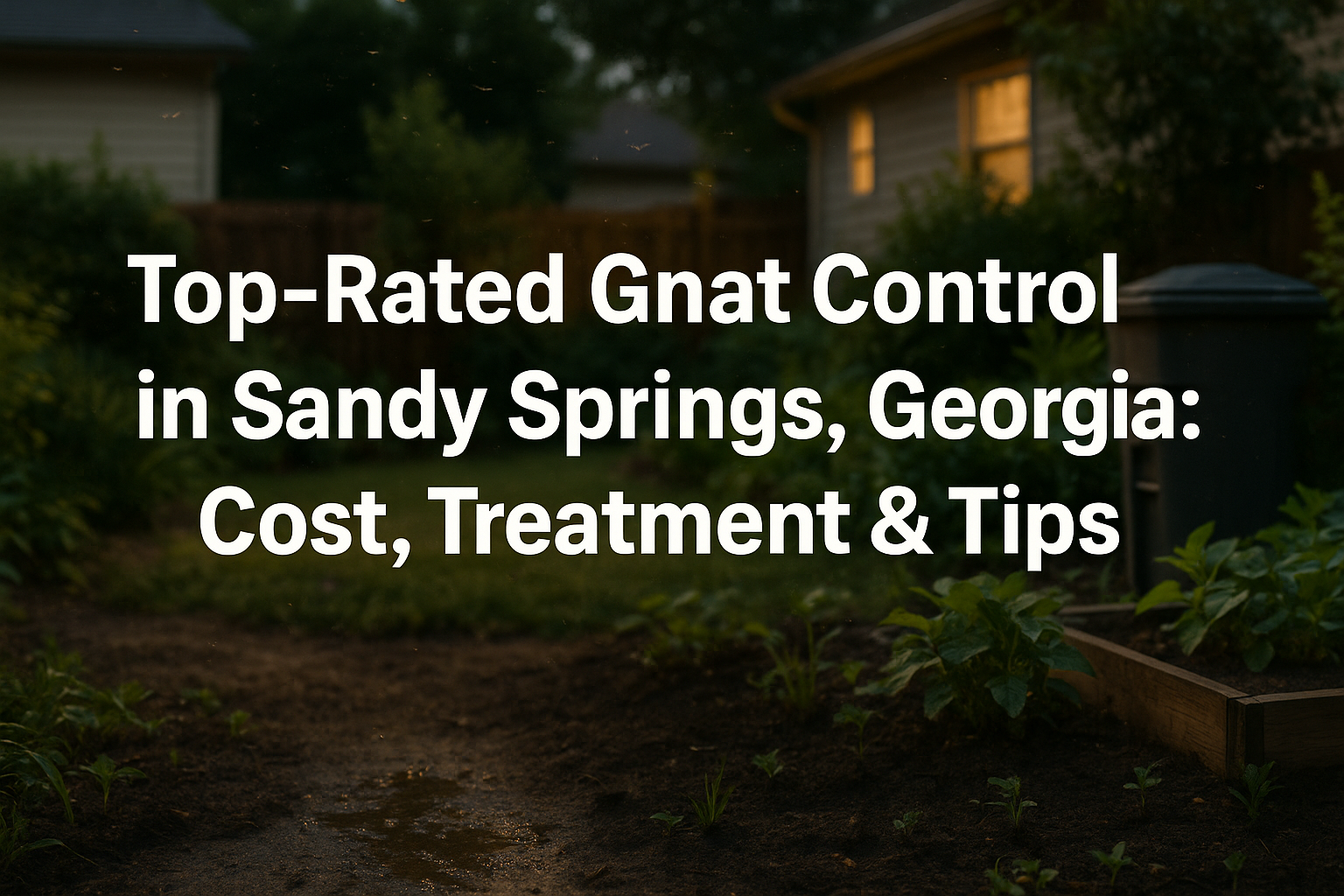 Top-Rated Gnat Control in Sandy Springs, Georgia: Cost, Treatment & Tips