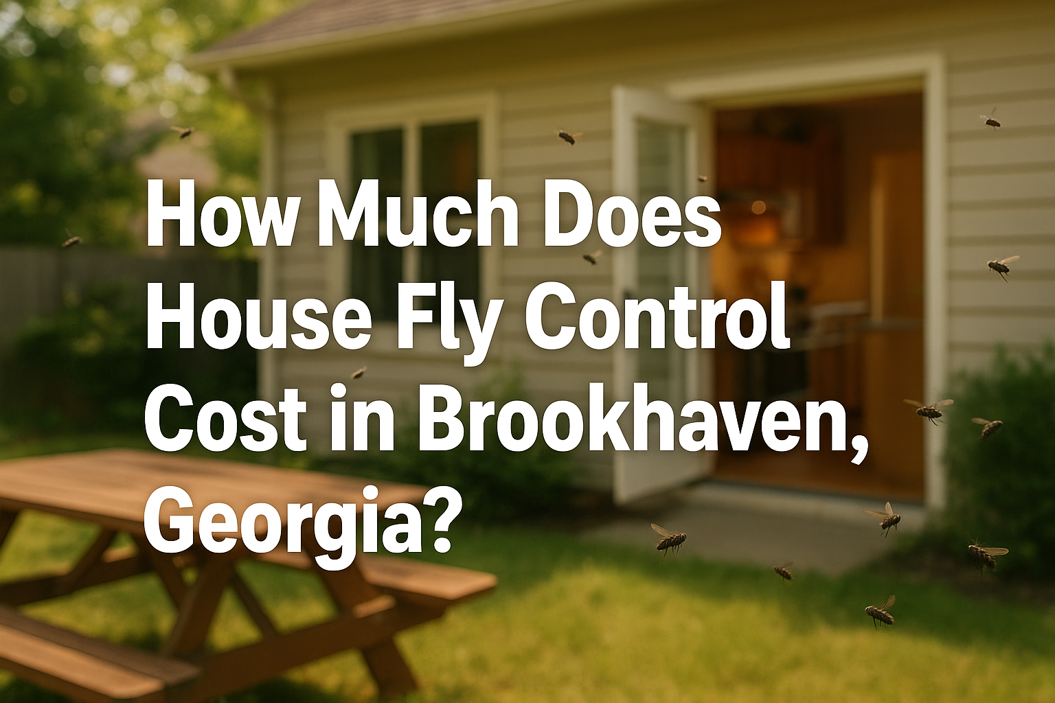 House Fly Control Cost in Brookhaven, Georgia