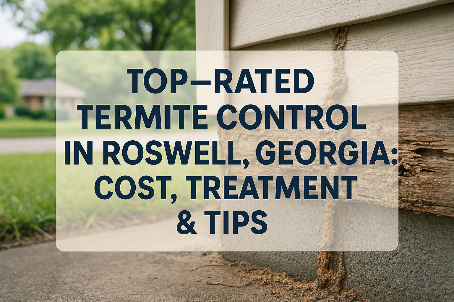 Top Rated Termite Control in Roswell, Georgia: Cost, Treatment & Tips