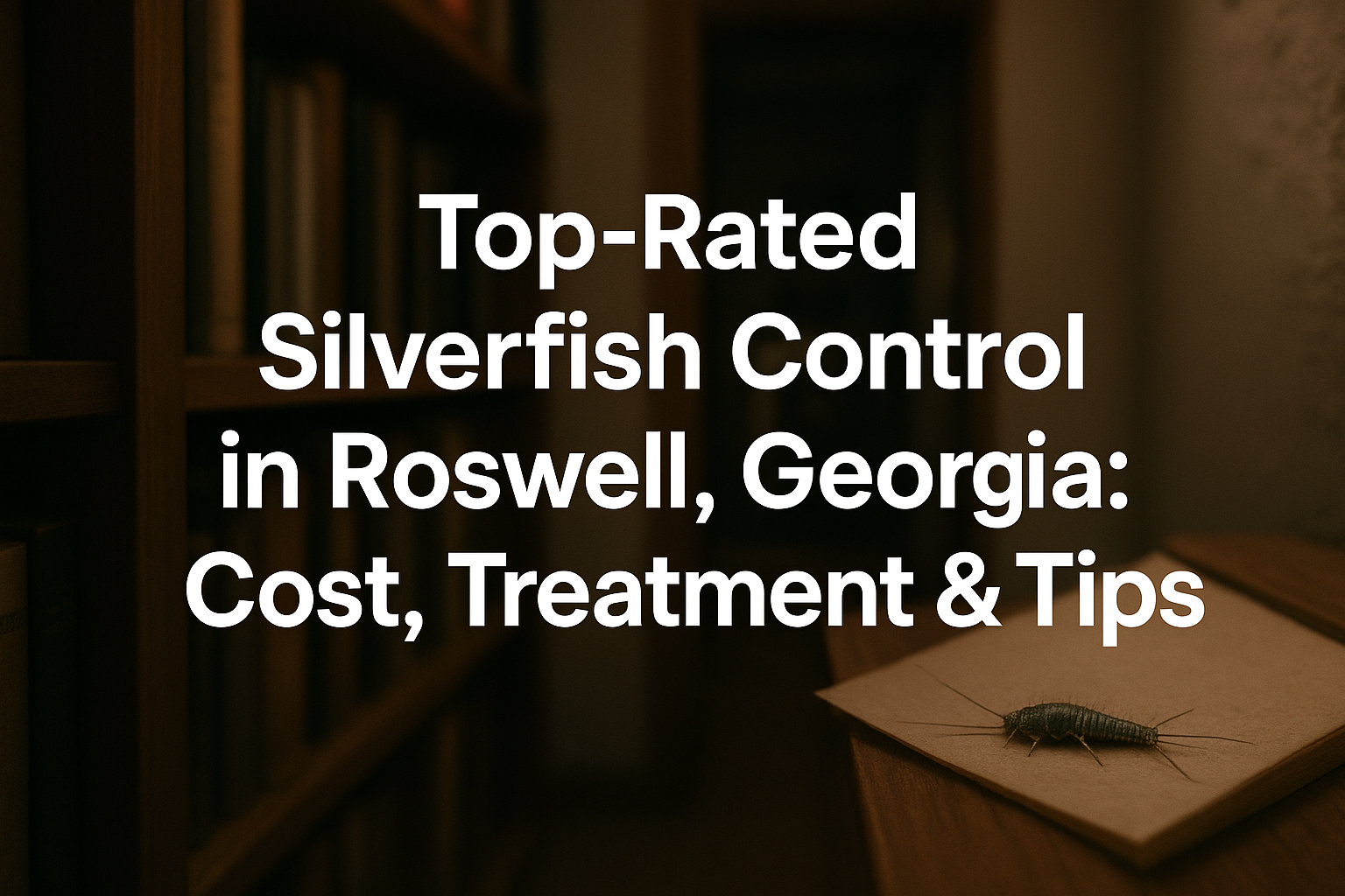 Silverfish Control in Roswell, Georgia