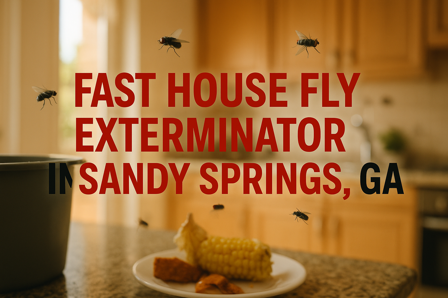 House Fly Exterminator in Sandy Springs, GA