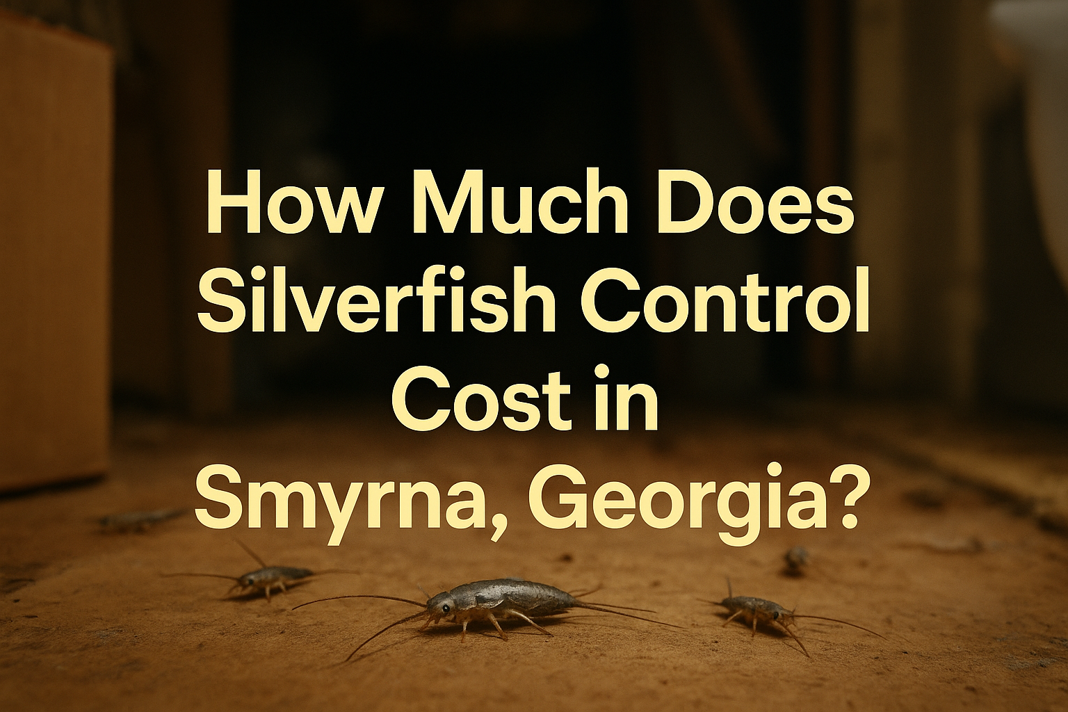 Silverfish control Smyrna, Georgia