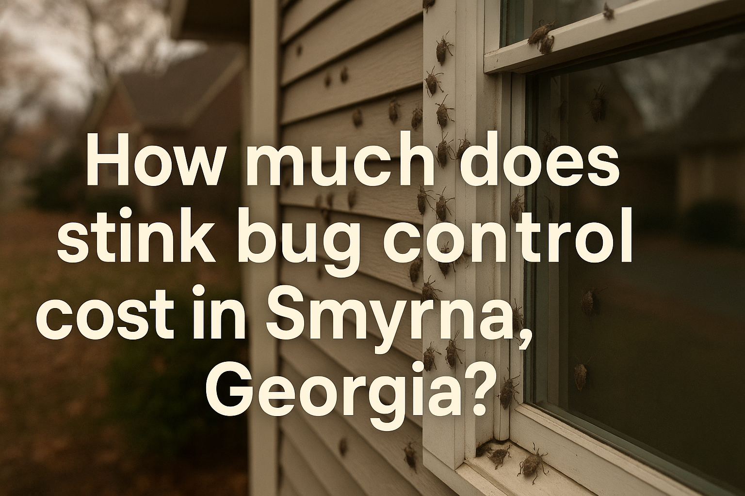 Stink bug control Smyrna, Georgia?