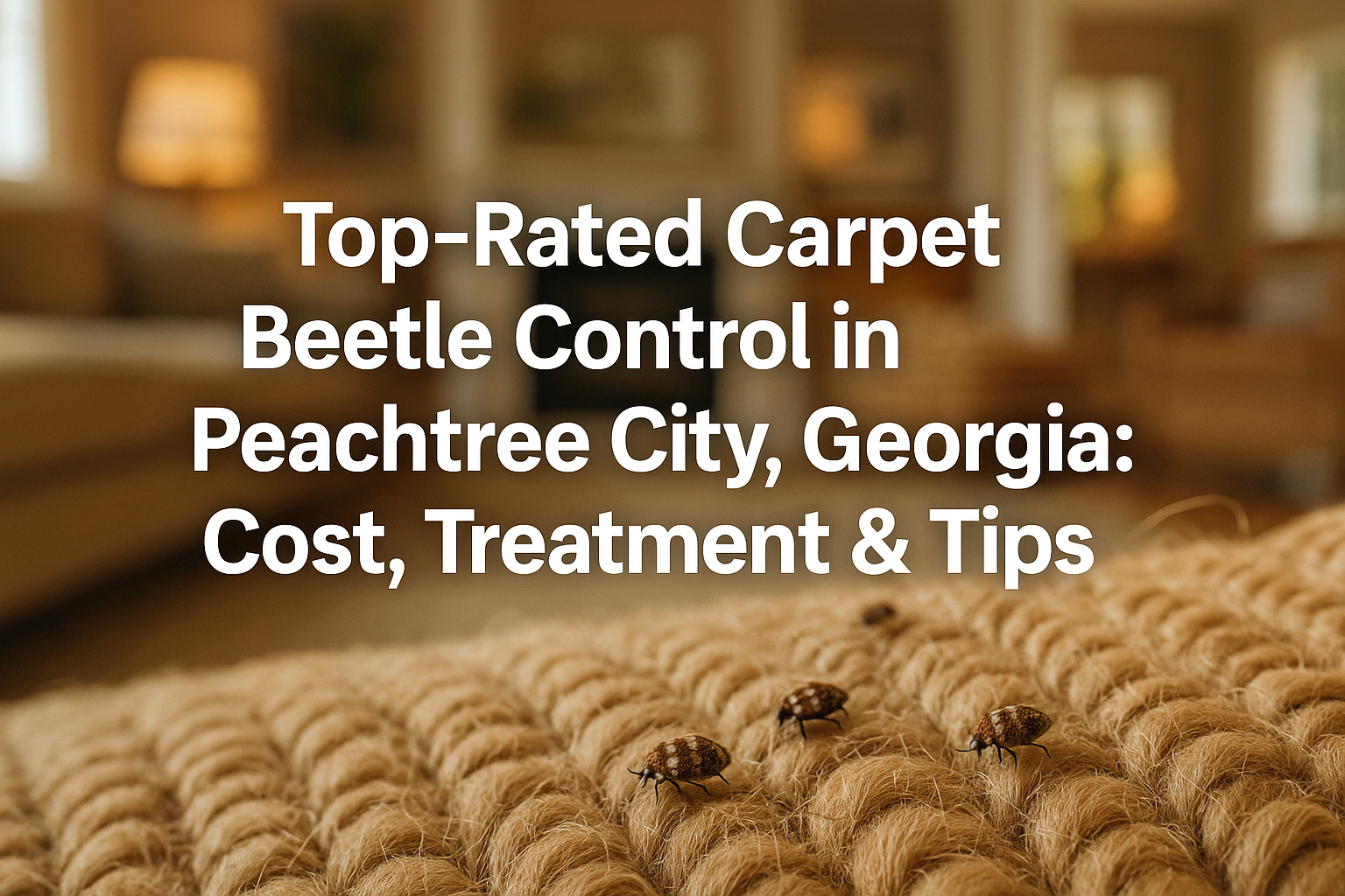 Carpet Beetle Control Peachtree City, Georgia