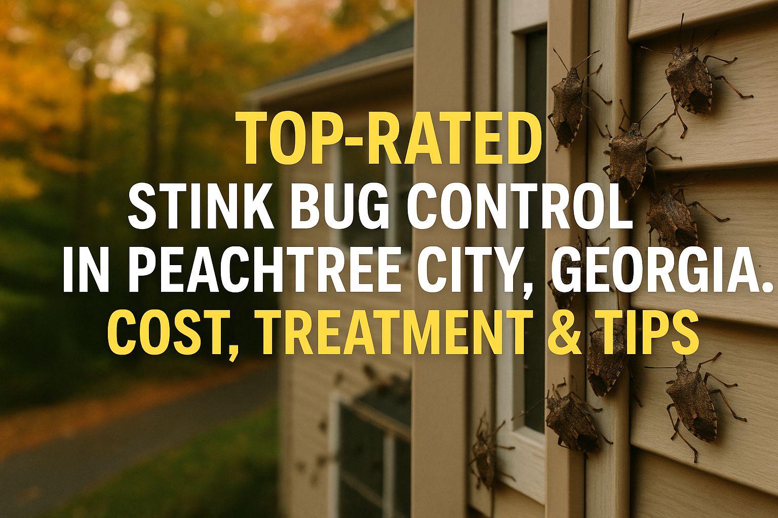 Stink Bug Control Peachtree City, Georgia