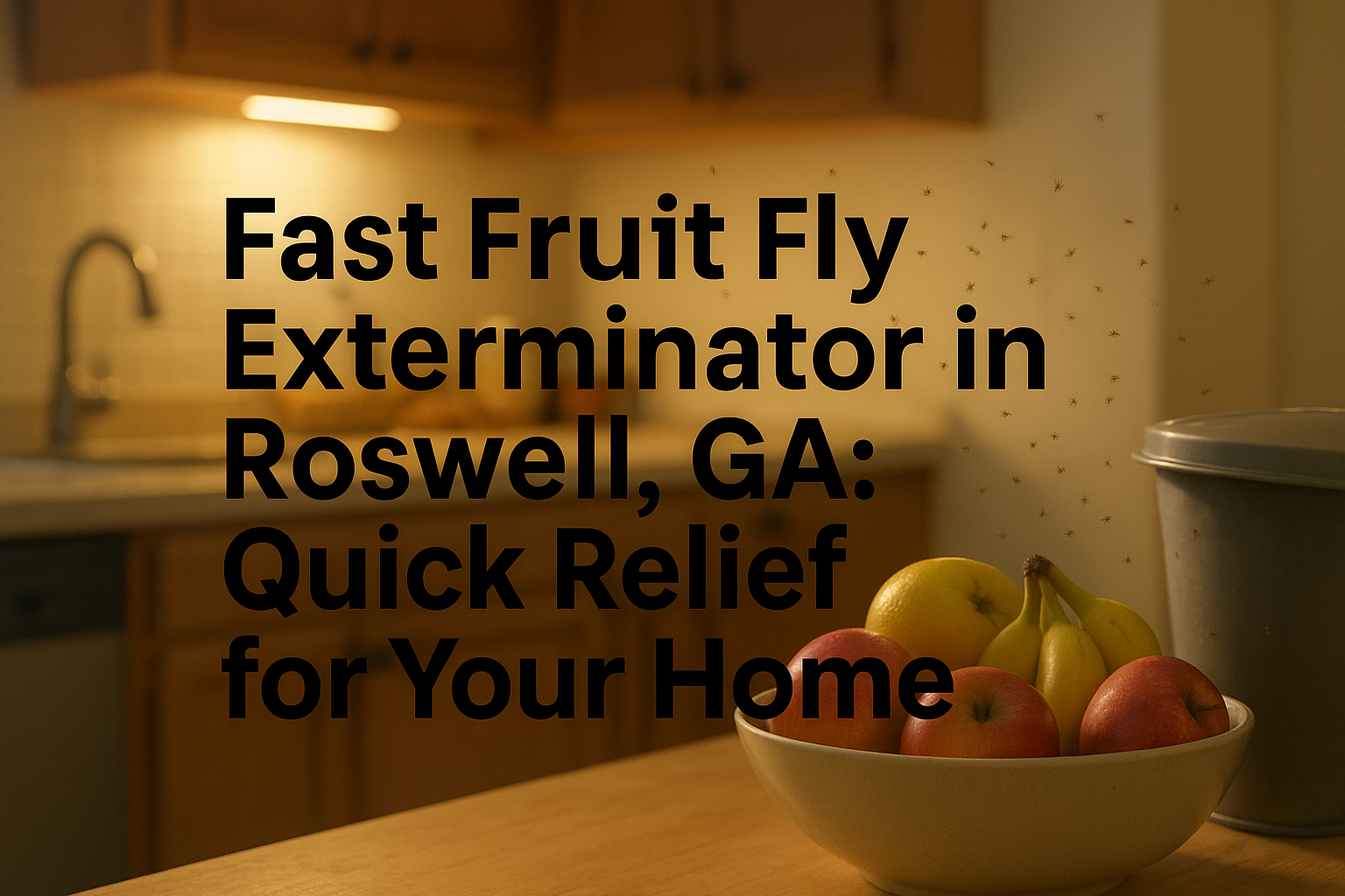 Fruit Fly Exterminator Roswell, GA