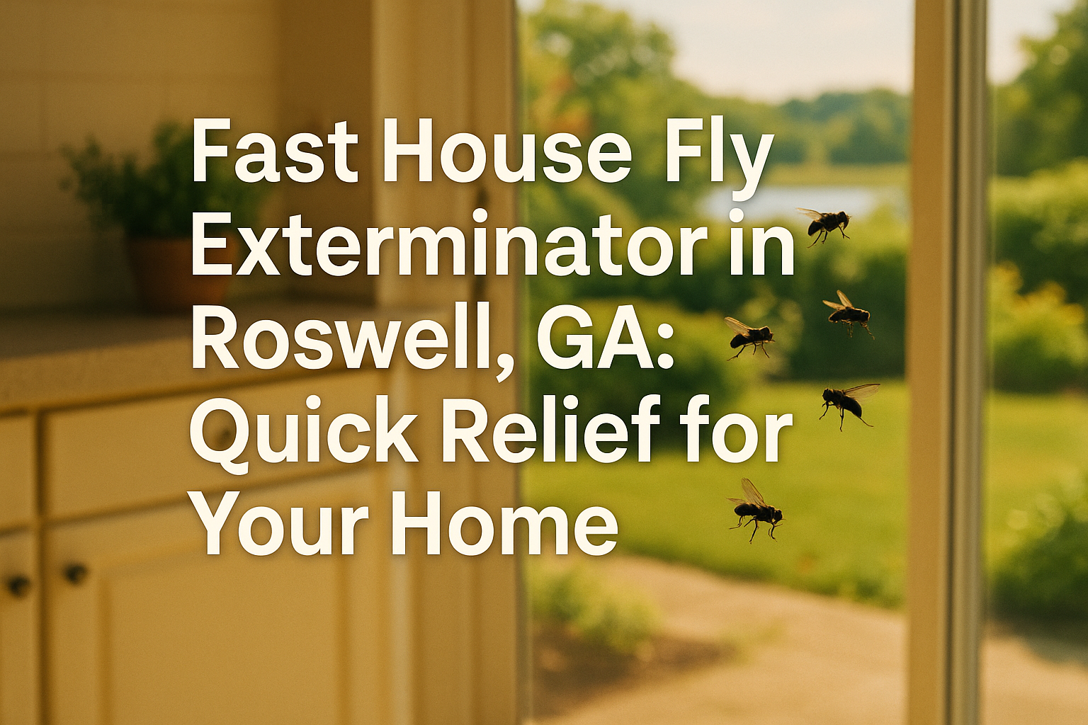 House Fly Exterminator Roswell, GA