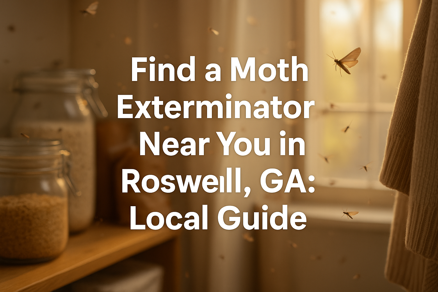 Moth Exterminator Roswell, GA