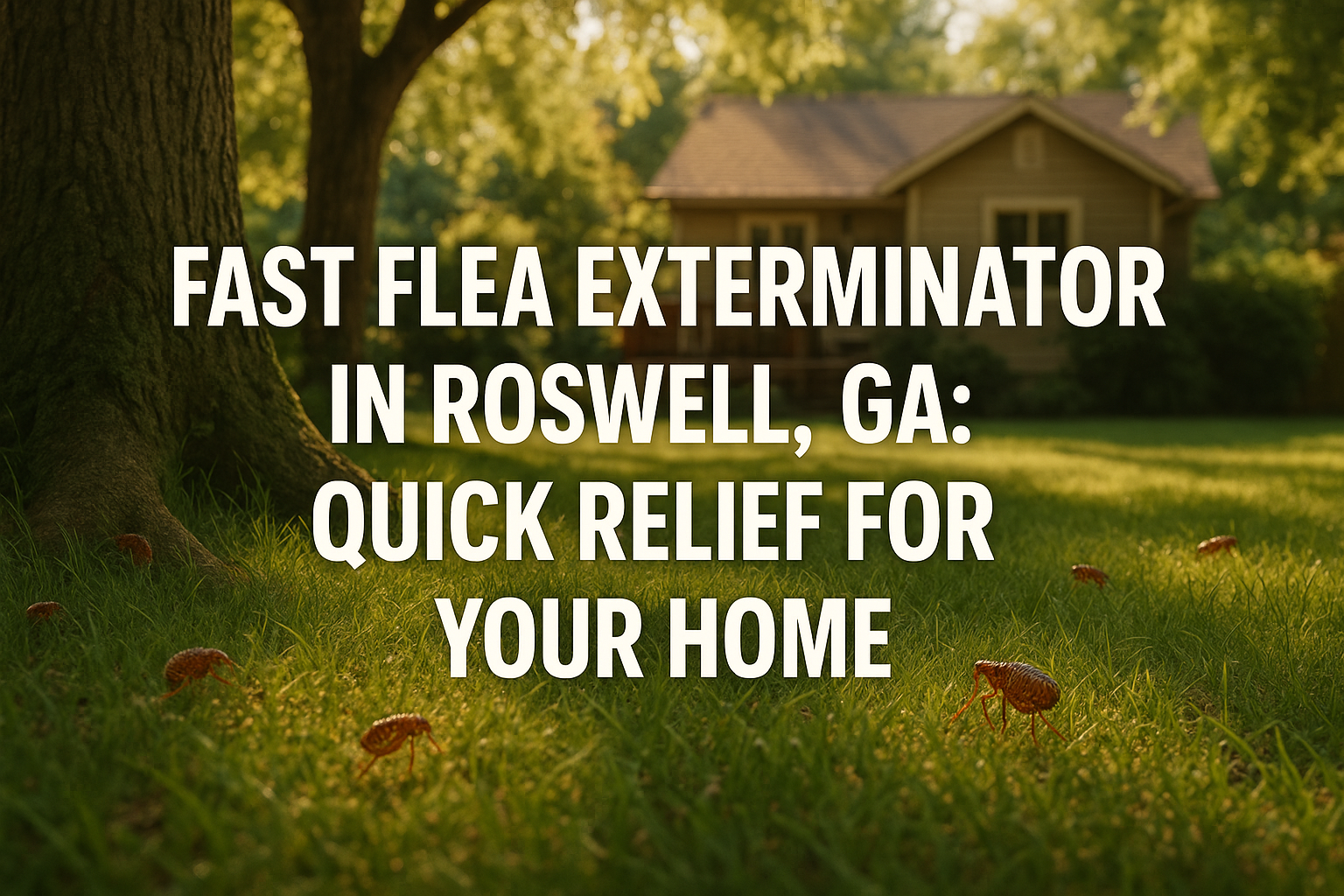 Flea Exterminator Roswell GA