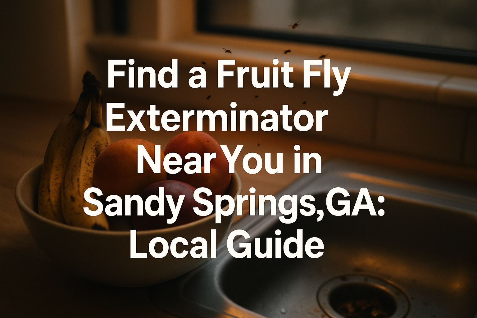 Fruit Fly Exterminator Springs, GA