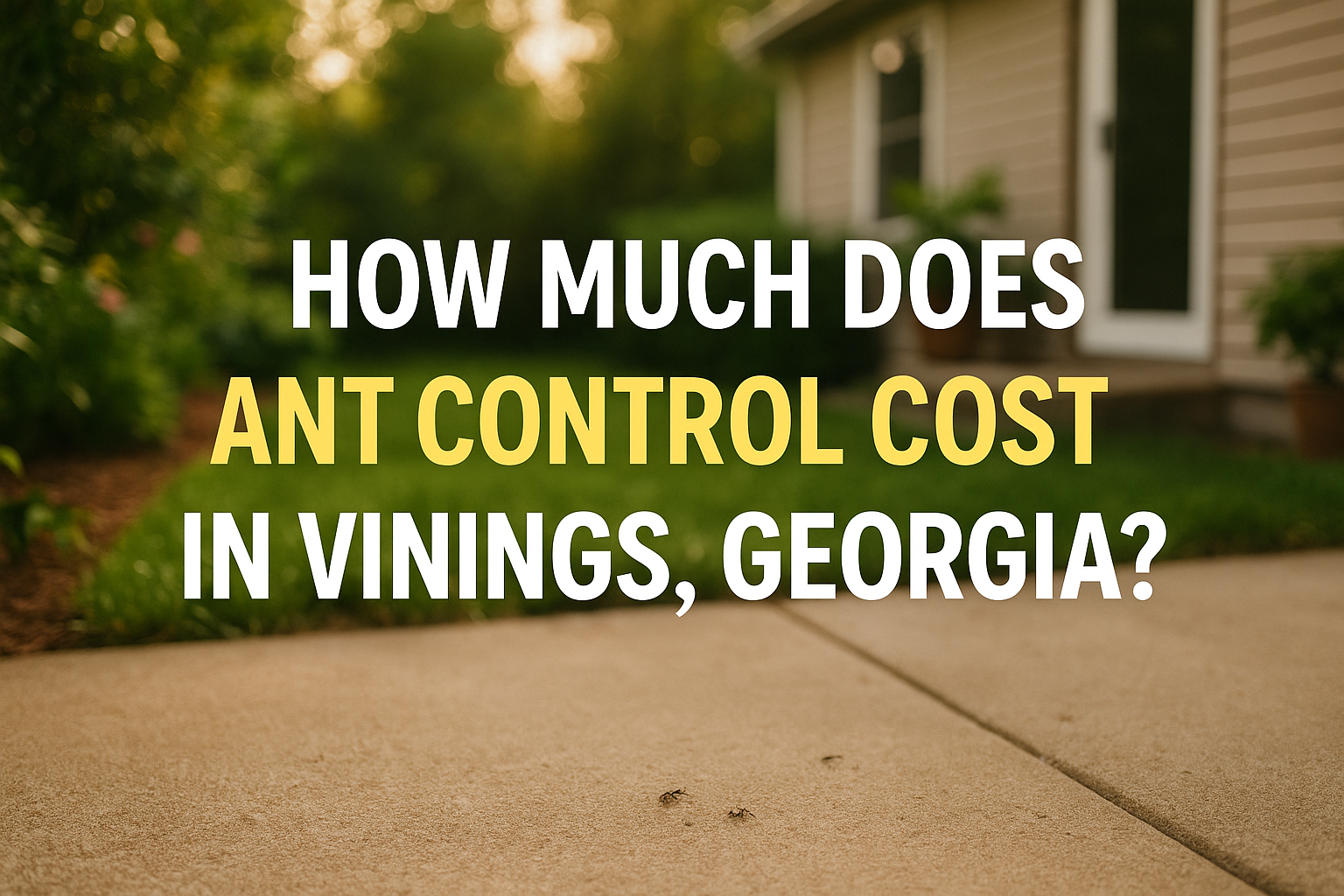 Ant control Vinings, Georgia