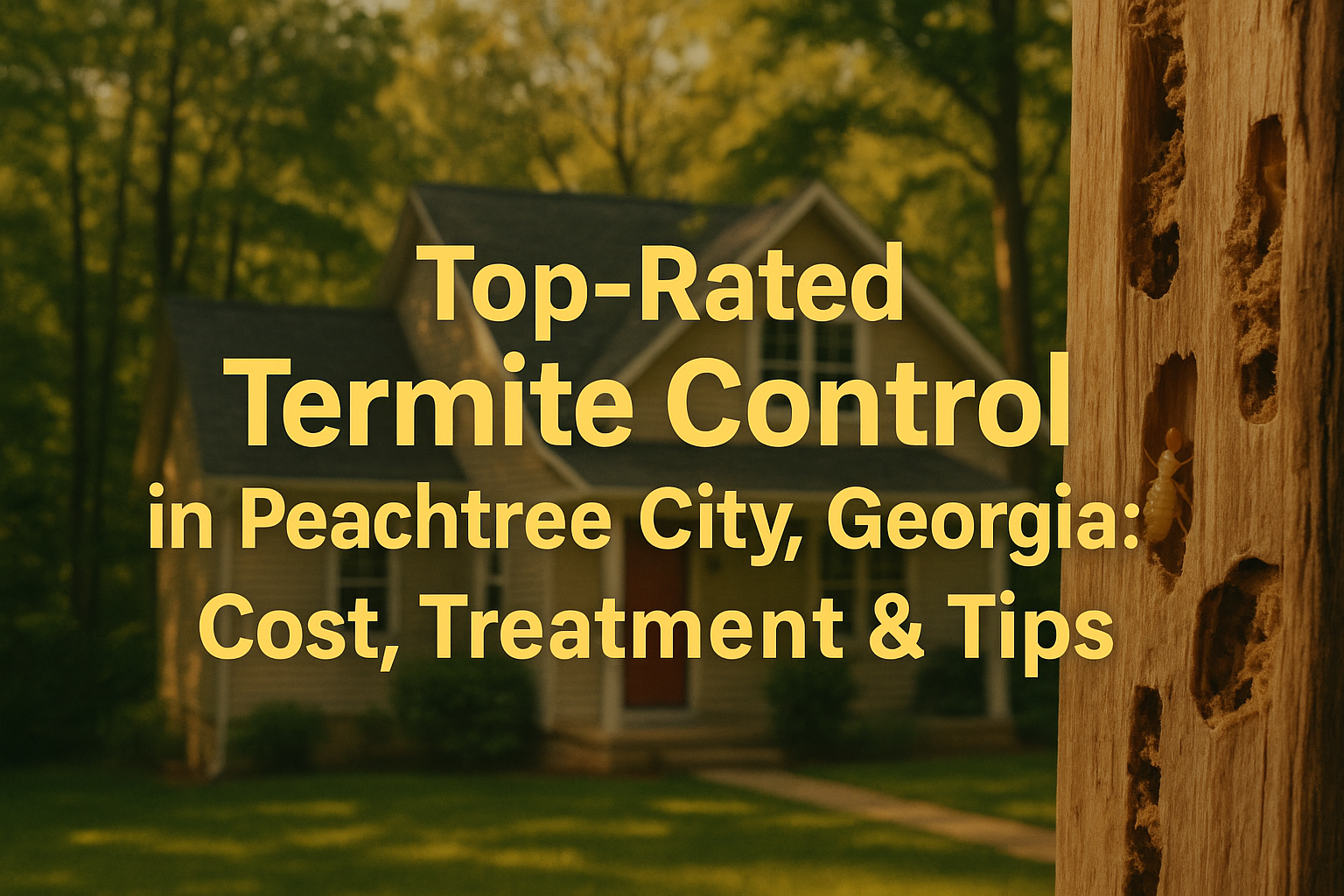Termite Control Peachtree City, Georgia