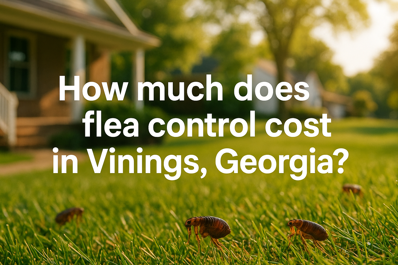 Flea control cost Vinings, Georgia