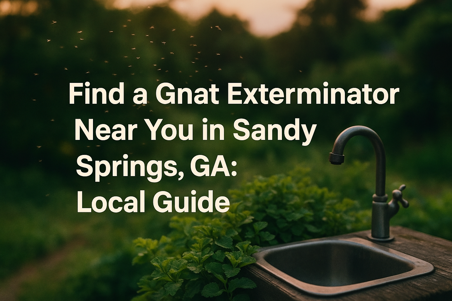 Gnat exterminator near me