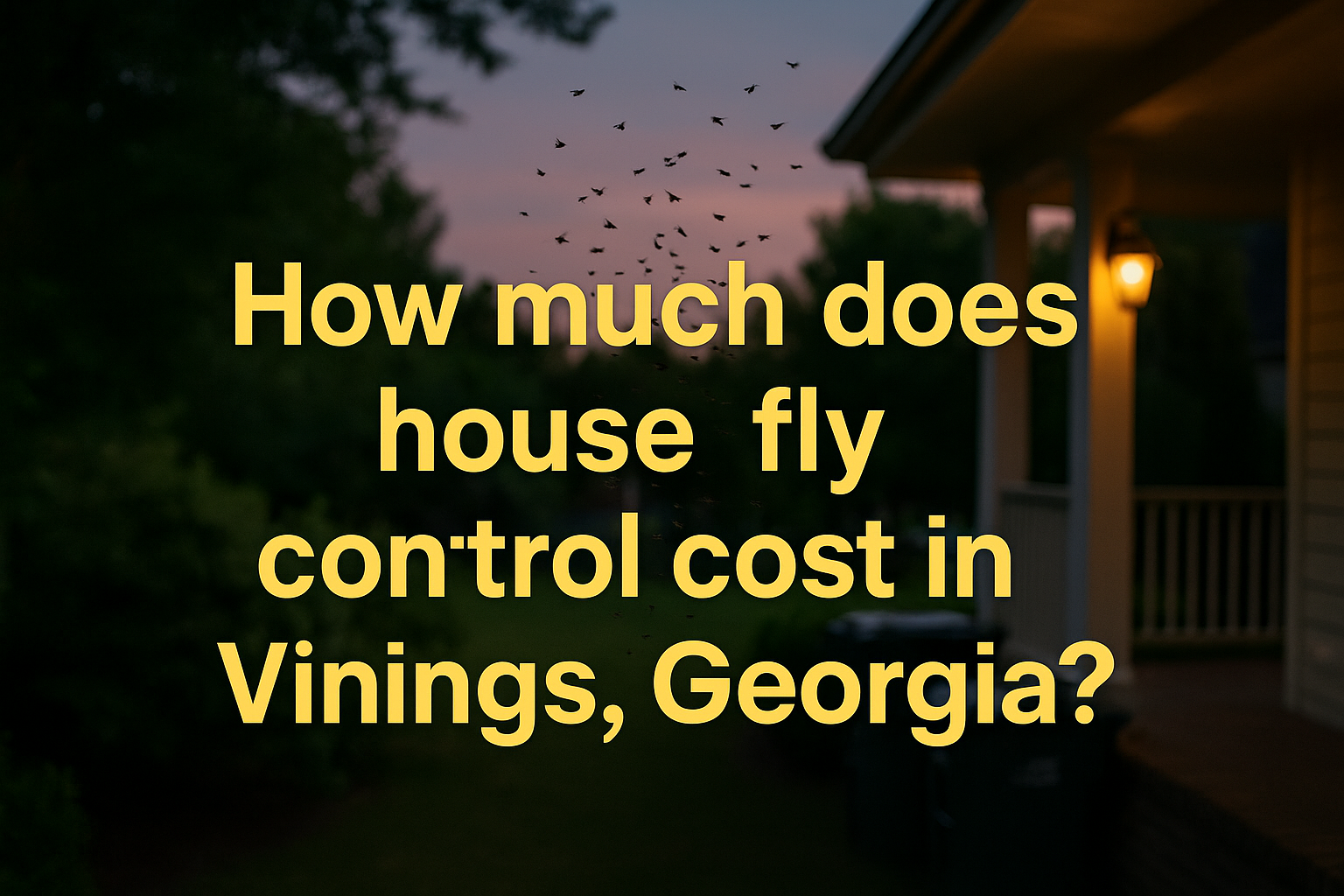 House fly control Vinings, Georgia