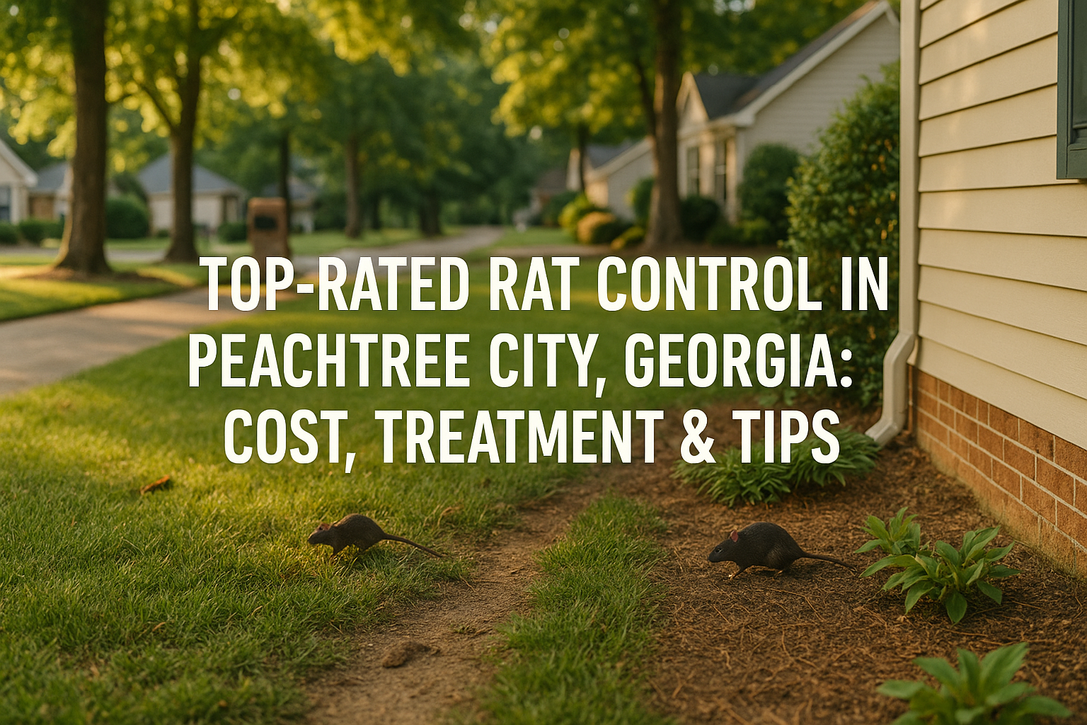 Rat Control Peachtree City, Georgia