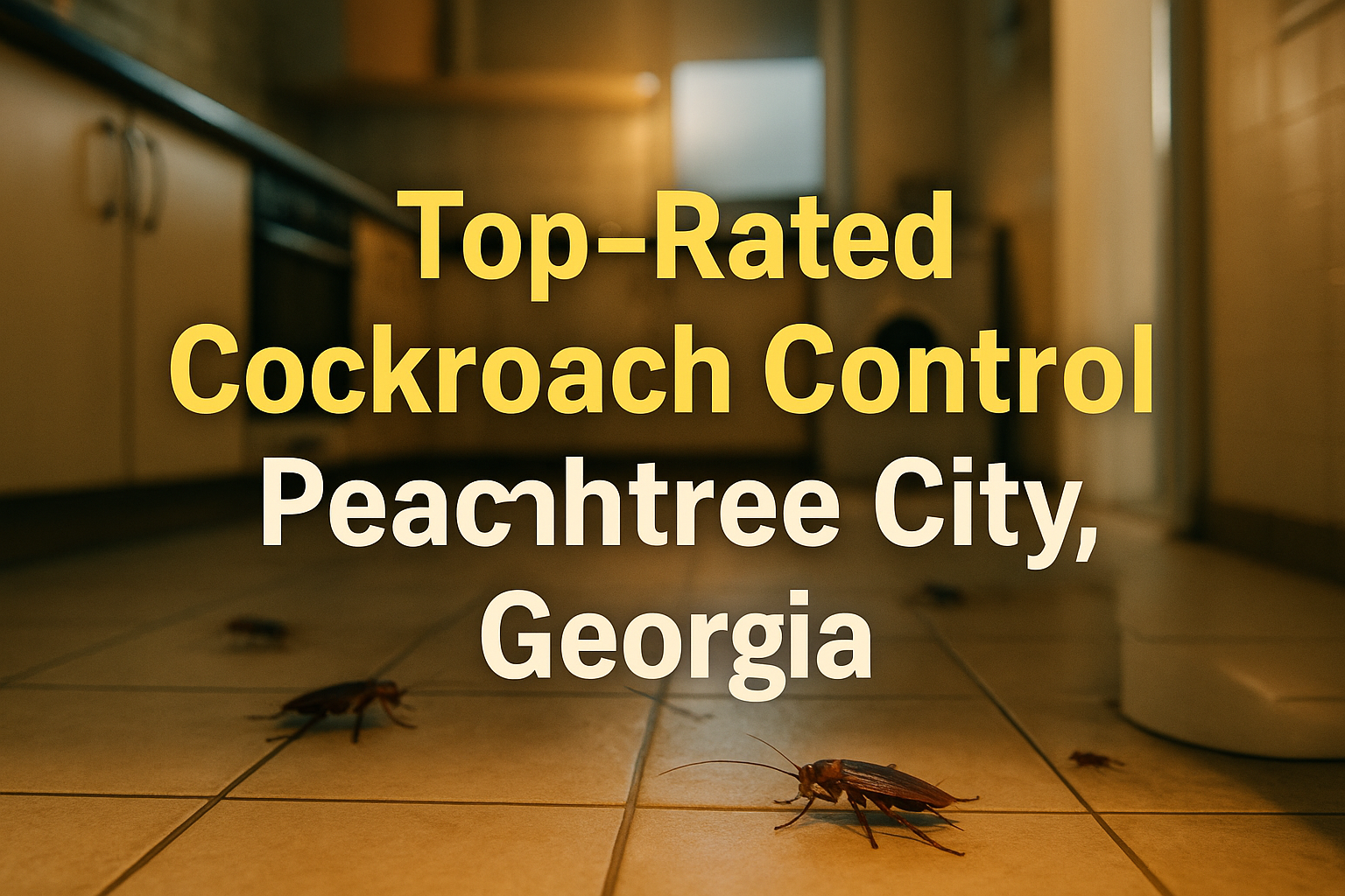 Cockroach Control Peachtree City, Georgia