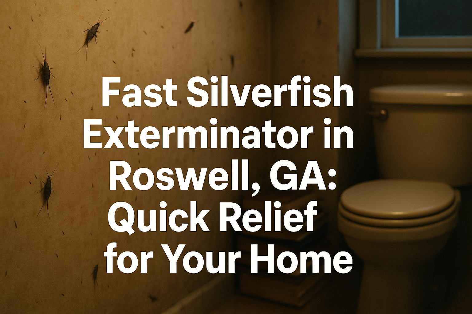 Silverfish Exterminator Roswell, GA