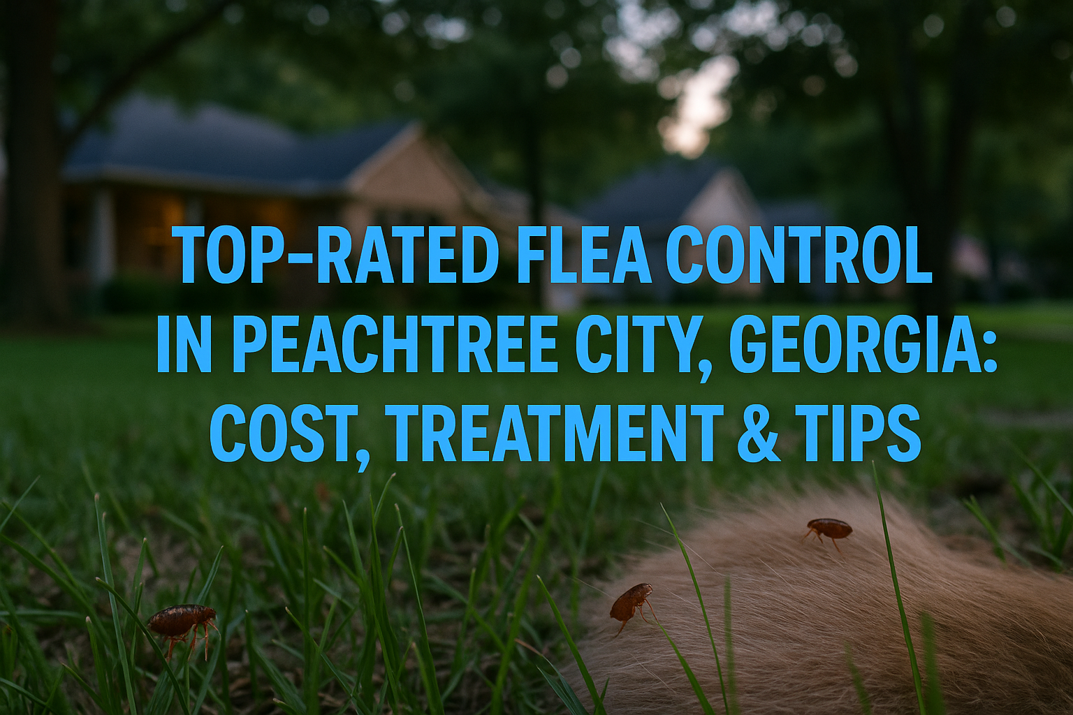 Flea Control Peachtree City, Georgia
