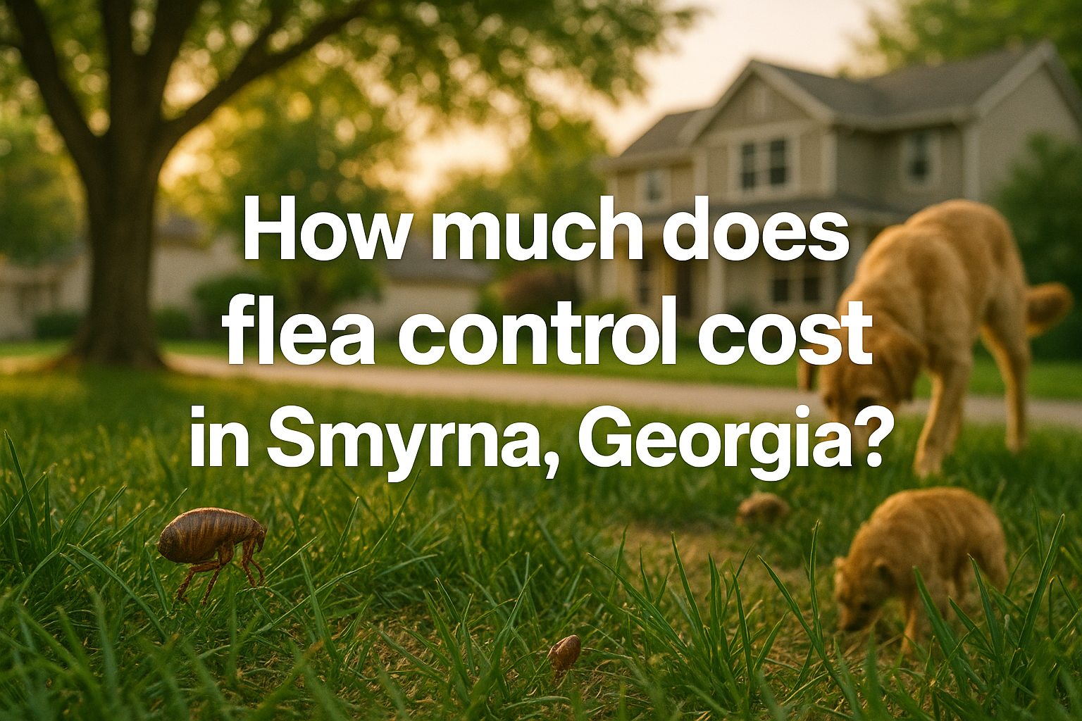 Flea control cost Smyrna, Georgia