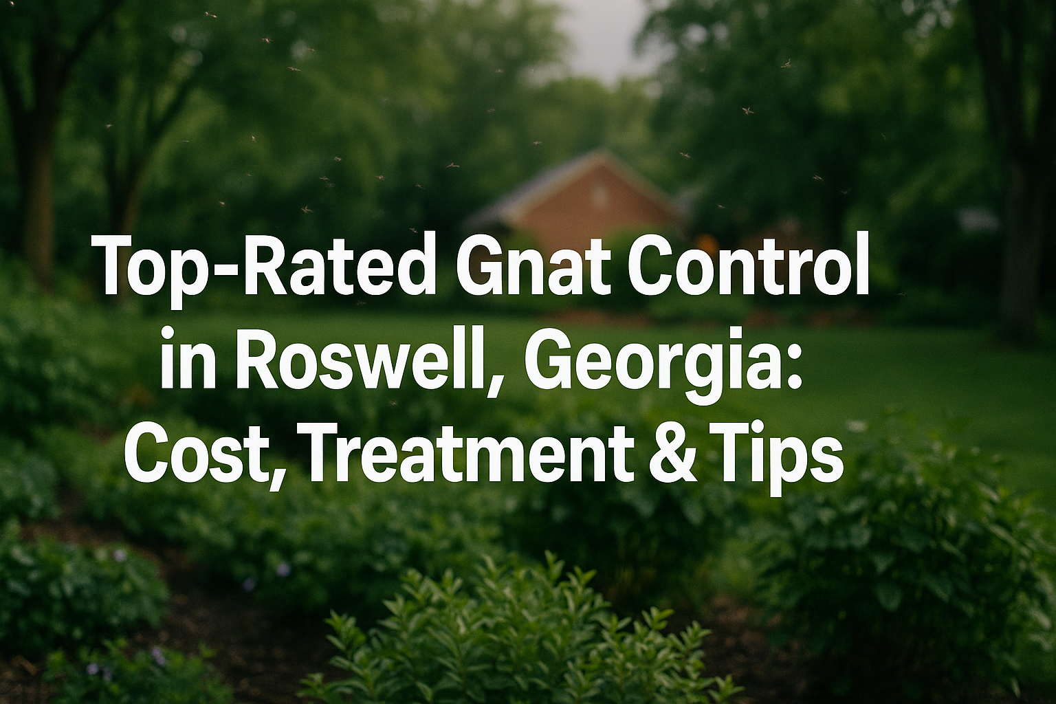 Gnat Control Roswell, Georgia