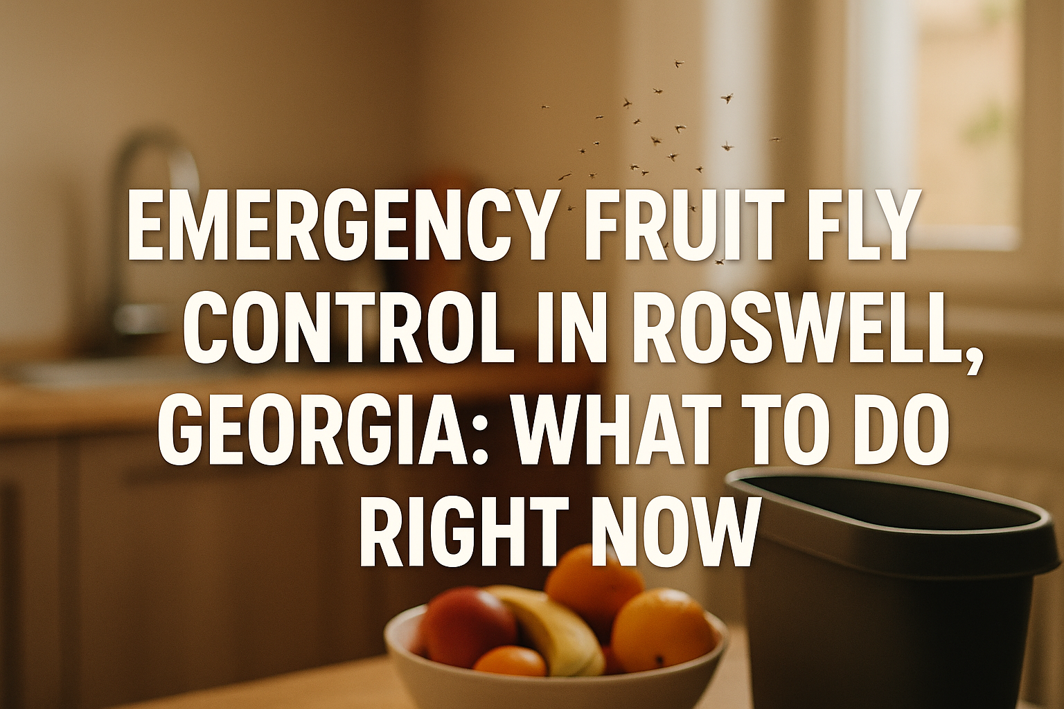 Fruit Fly Control Roswell, Georgia