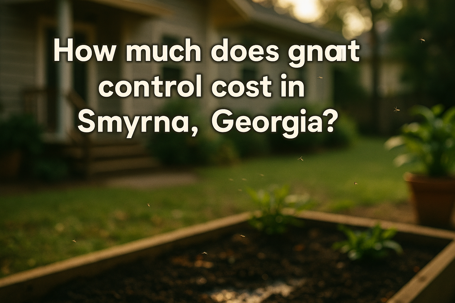 Gnat control cost Smyrna, Georgia