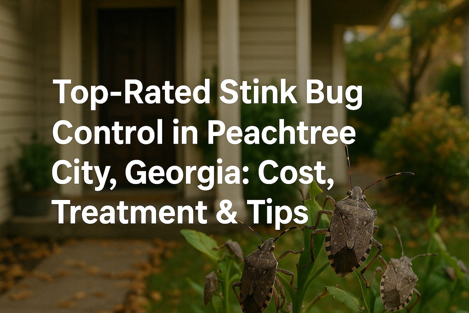 Stink Bug Control Peachtree City, GA