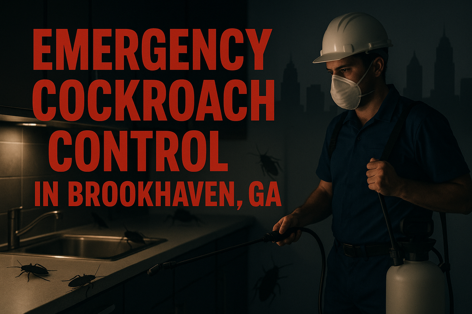 Cockroach Control Brookhaven, Georgia