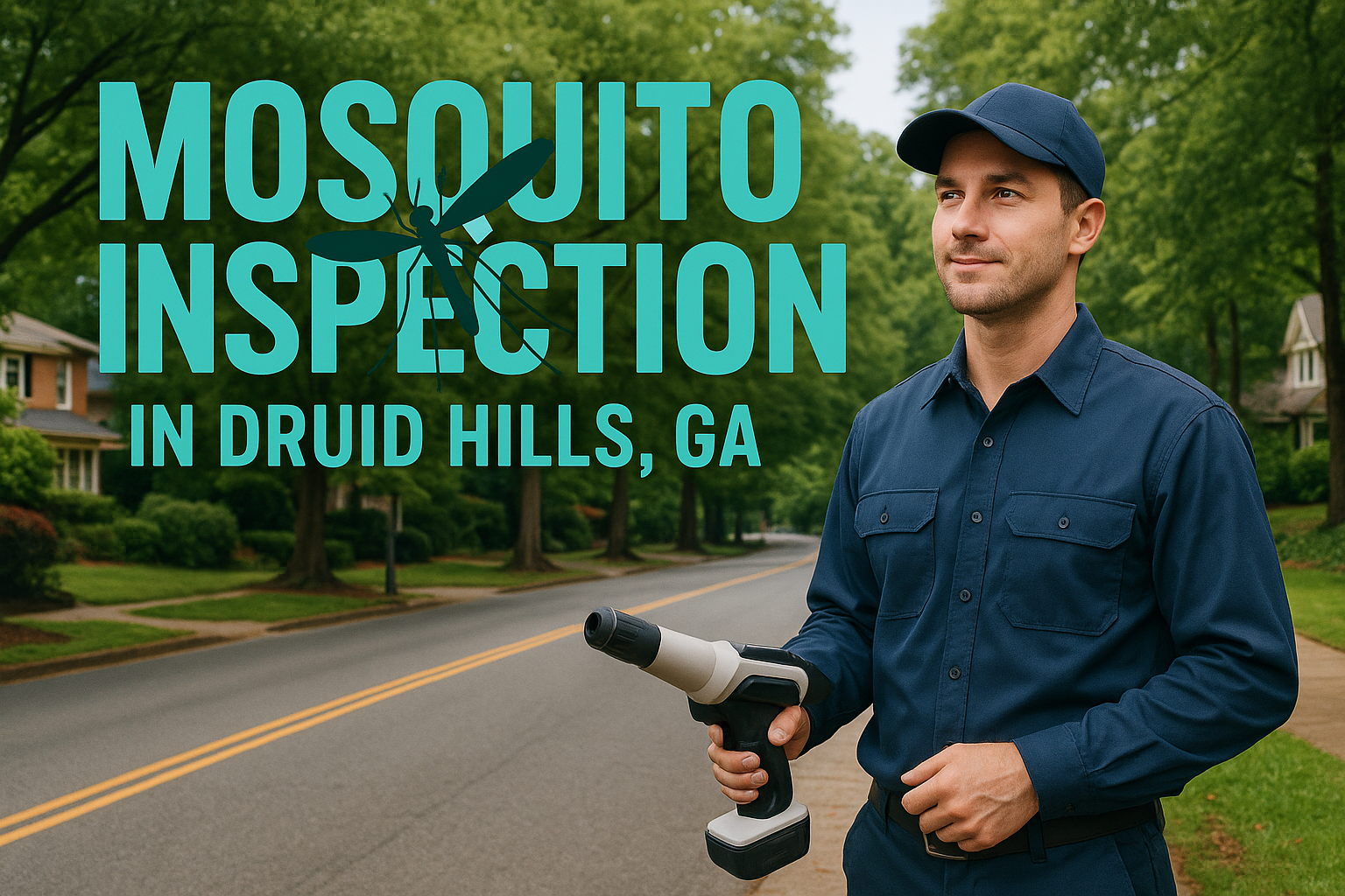 Mosquito Inspection in Druid Hills
