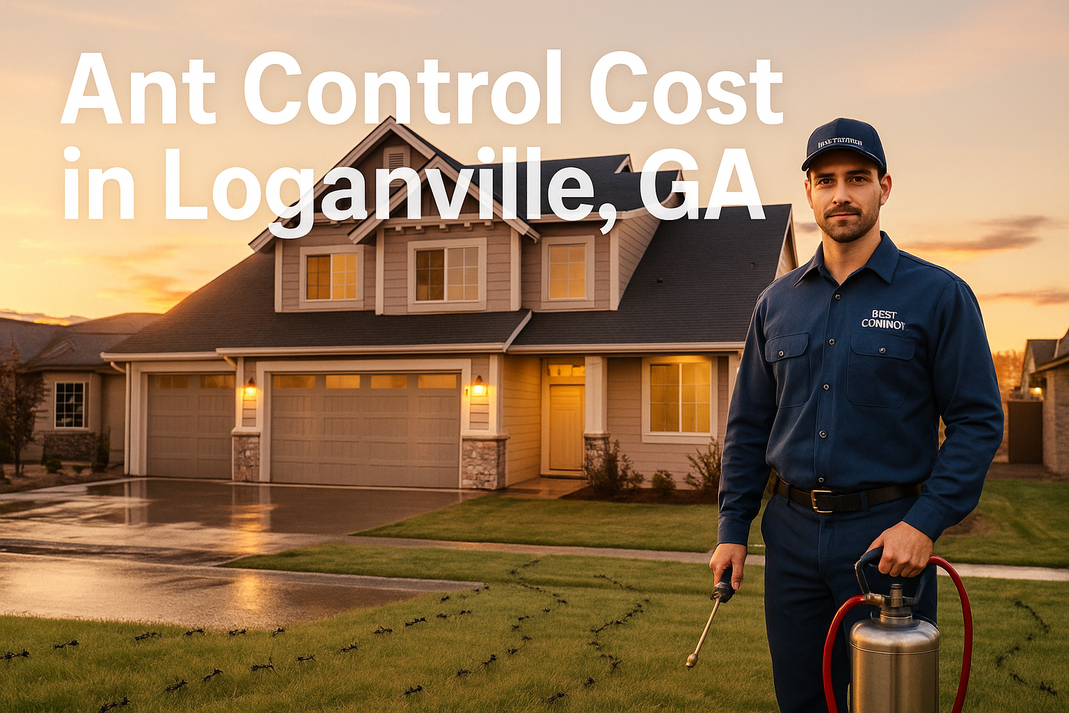 Ant control cost Loganville, Georgia