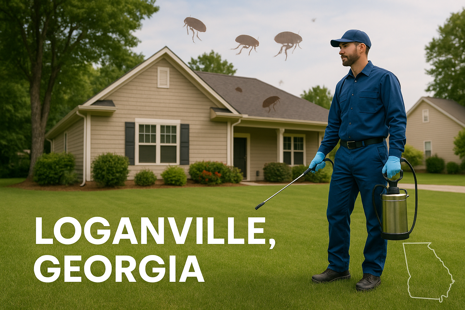 Flea control cost Loganville, Georgia