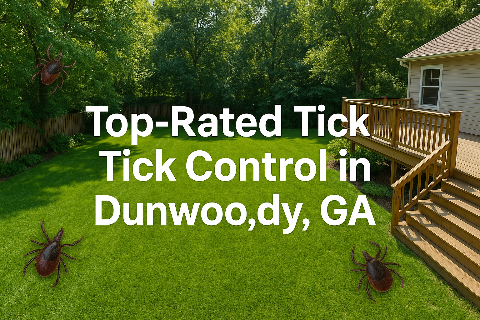 Tick Control Dunwoody GA