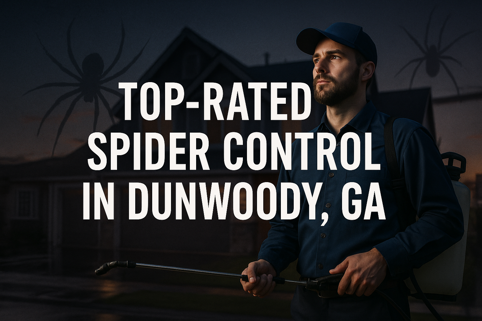 Spider Control Dunwoody GA