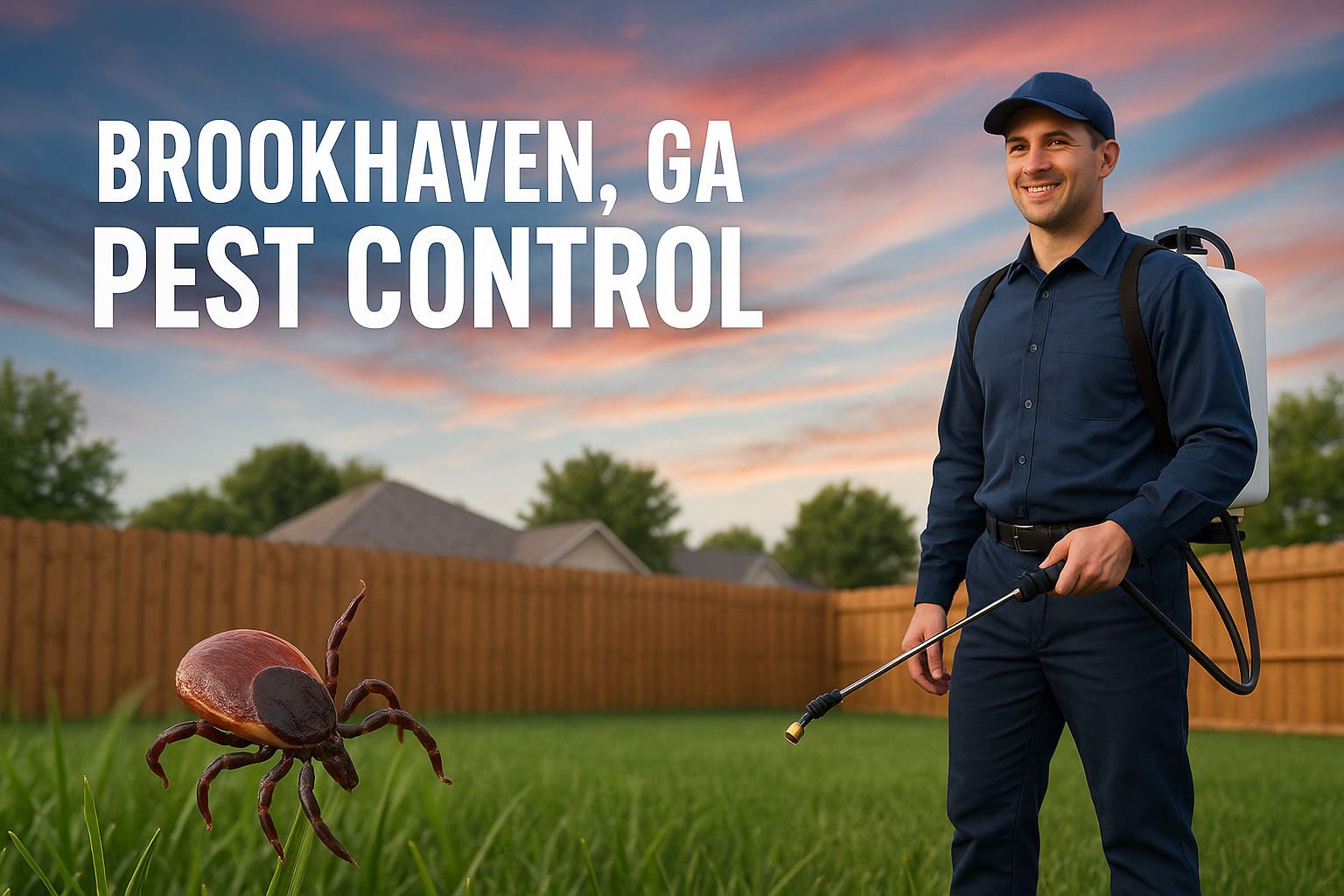 Tick Control Brookhaven, Georgia