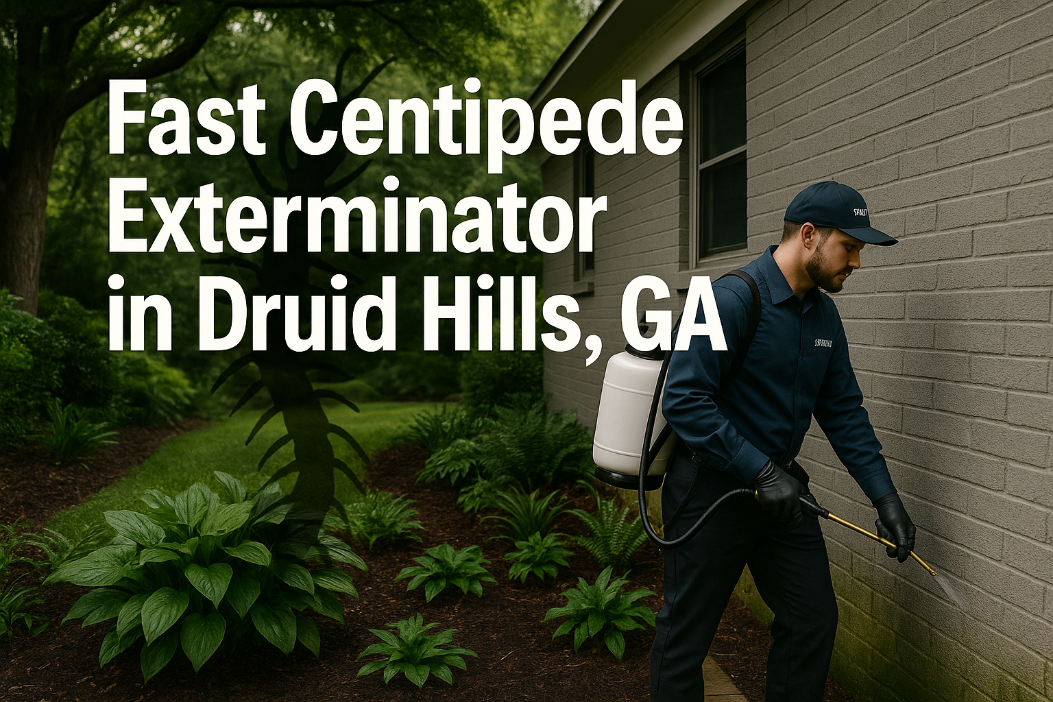 Fast Centipede Exterminator in Druid Hills, GA: Quick Relief for Your Home