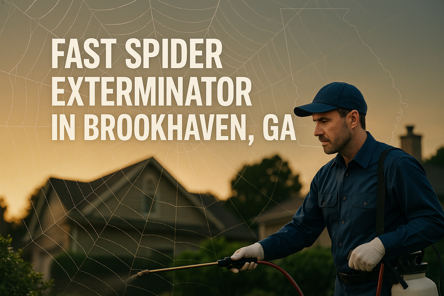 Spider Exterminator Brookhaven, GA
