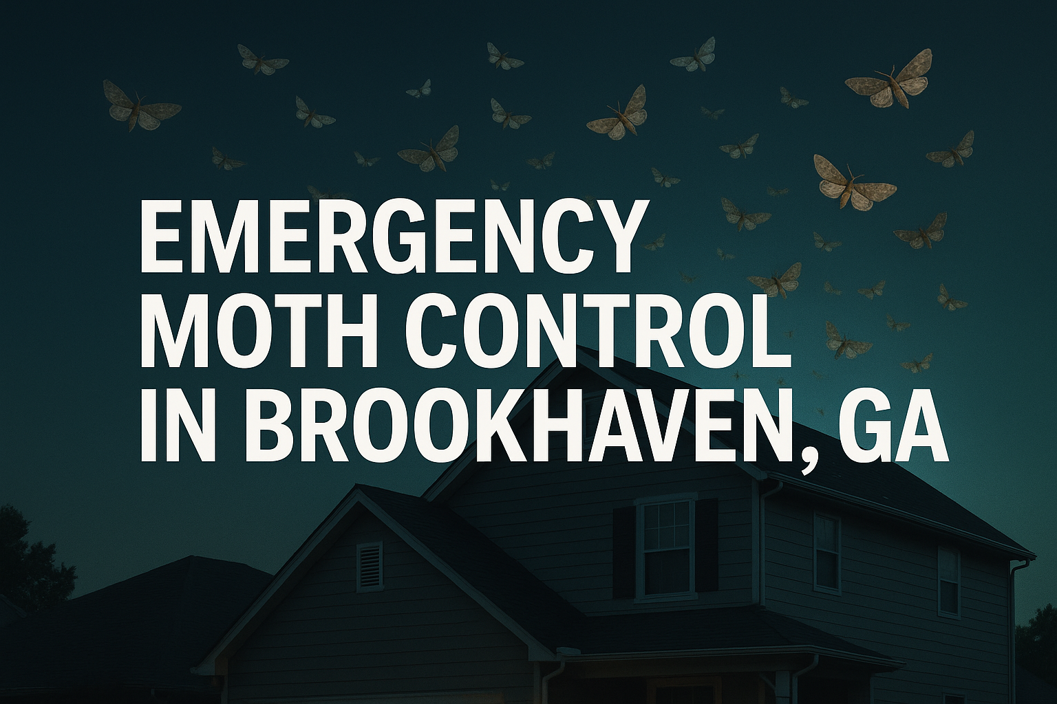 Moth Control Brookhaven, Georgia