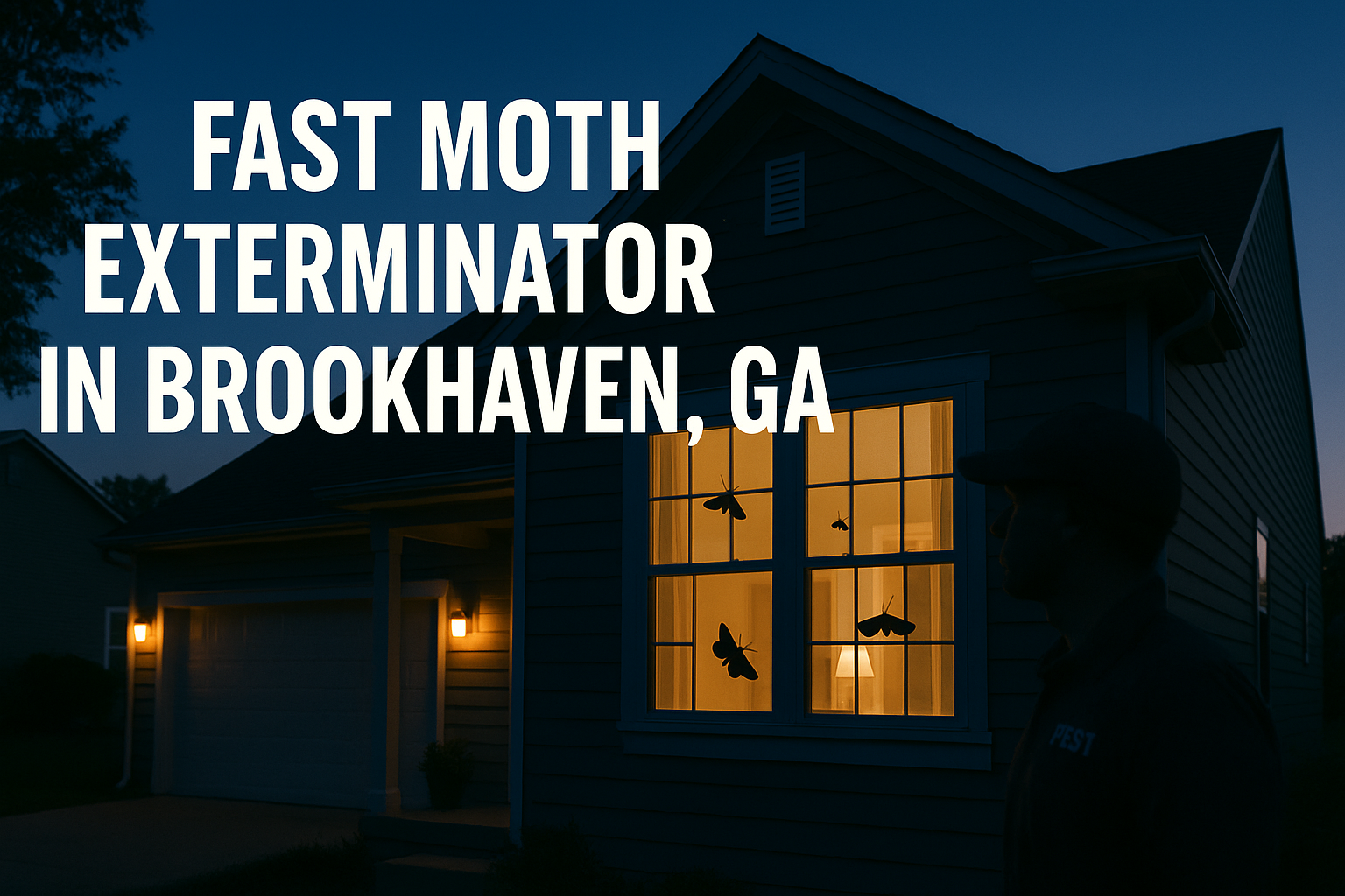 Moth Exterminator Brookhaven, GA