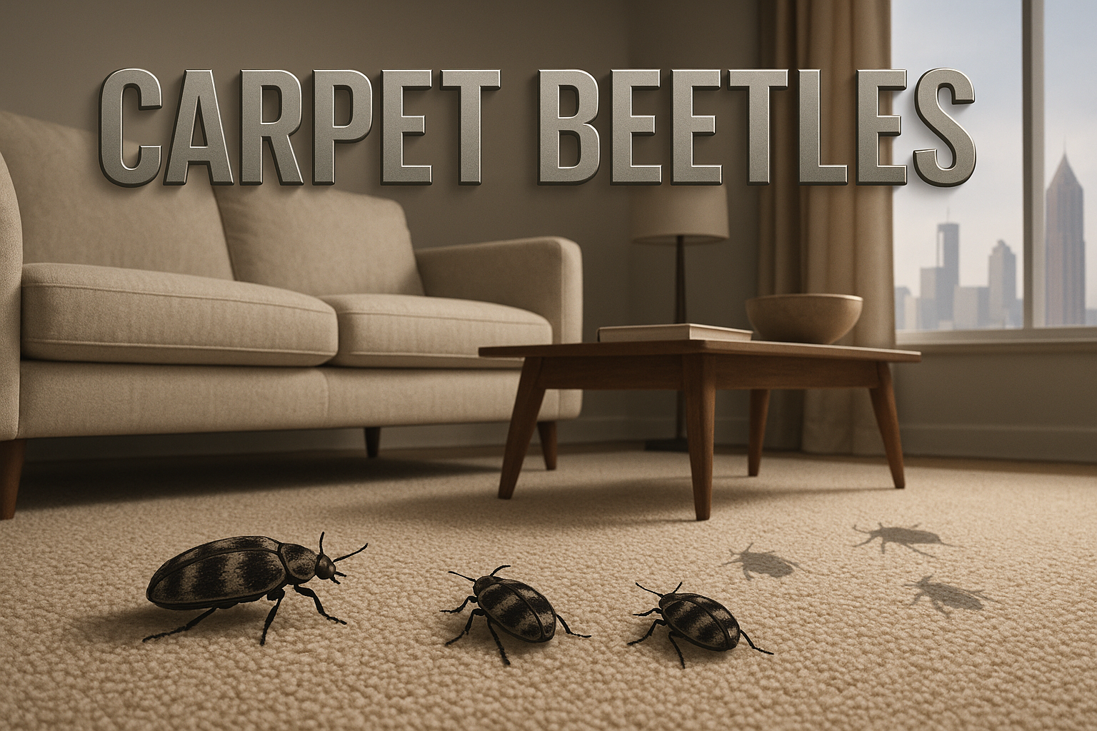 Carpet Beetle Control Brookhaven, Georgia