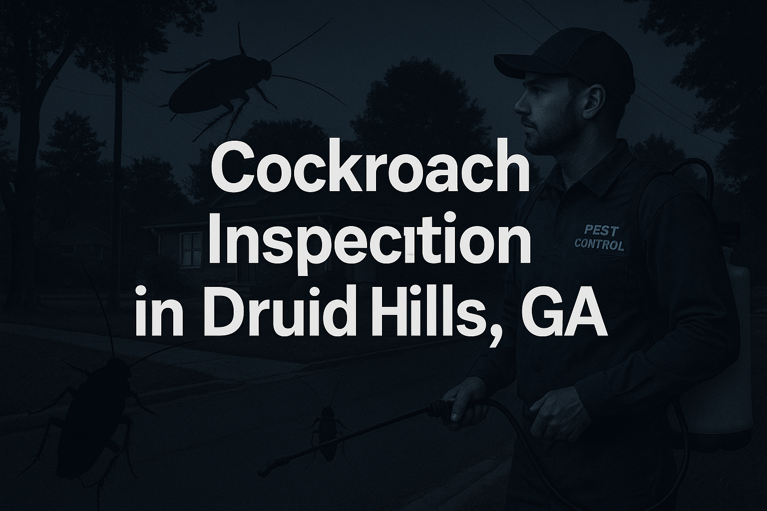 Cockroach Inspection Druid Hills, Georgia