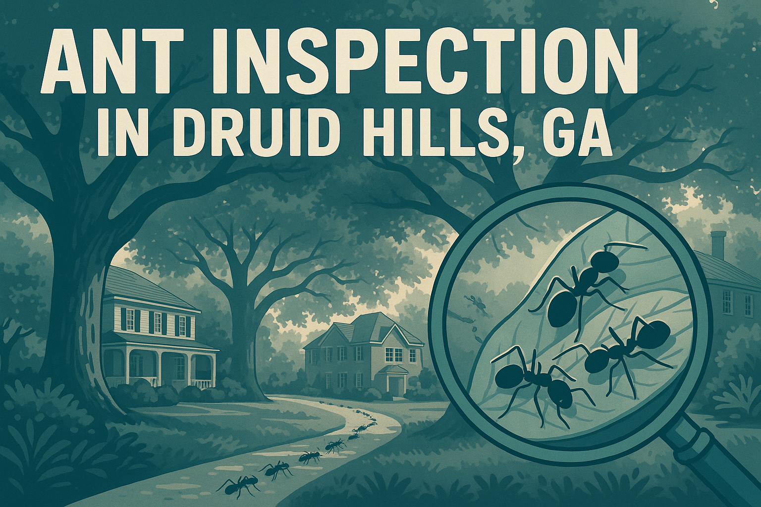 Ant Inspection in Druid Hills, Georgia: What to Expect and When to Call a Pro