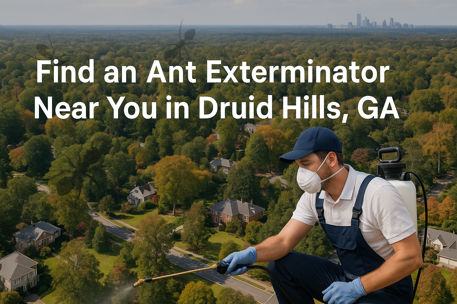 Ant Exterminator Near Me Druid Hills