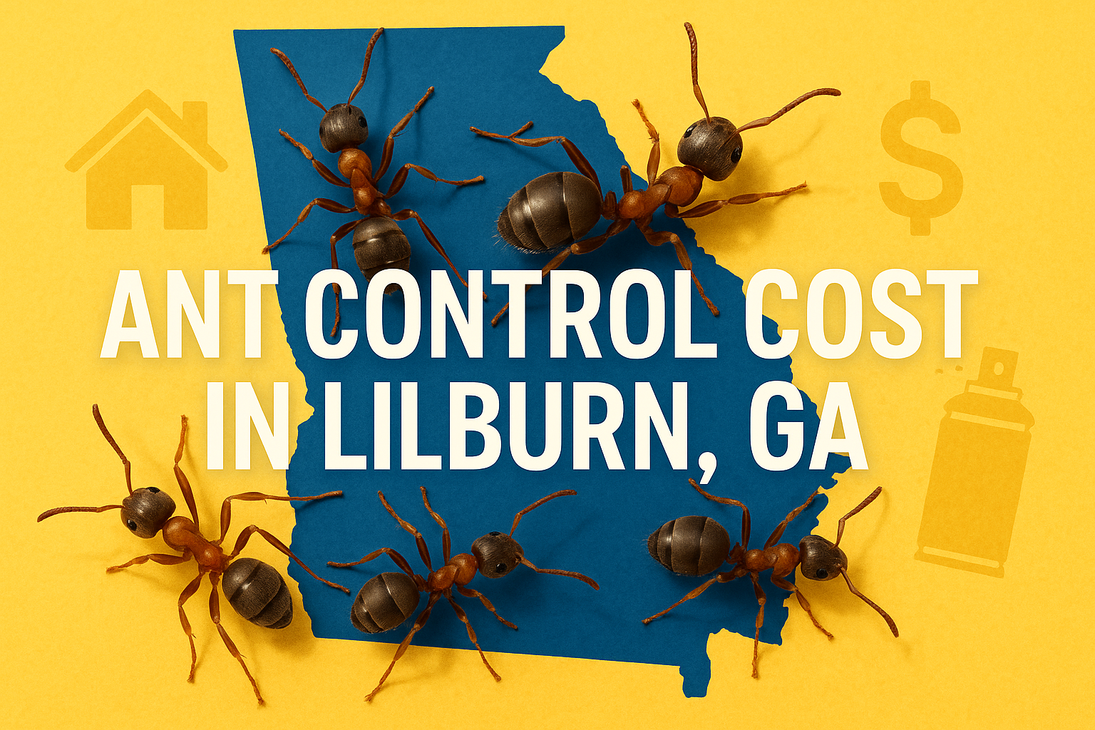 Ant control cost Lilburn, Georgia